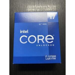 Intel Core i7-12700K 12th Gen Alder Lake 12 Core 3.6GHz LGA 1700 CPU Processor